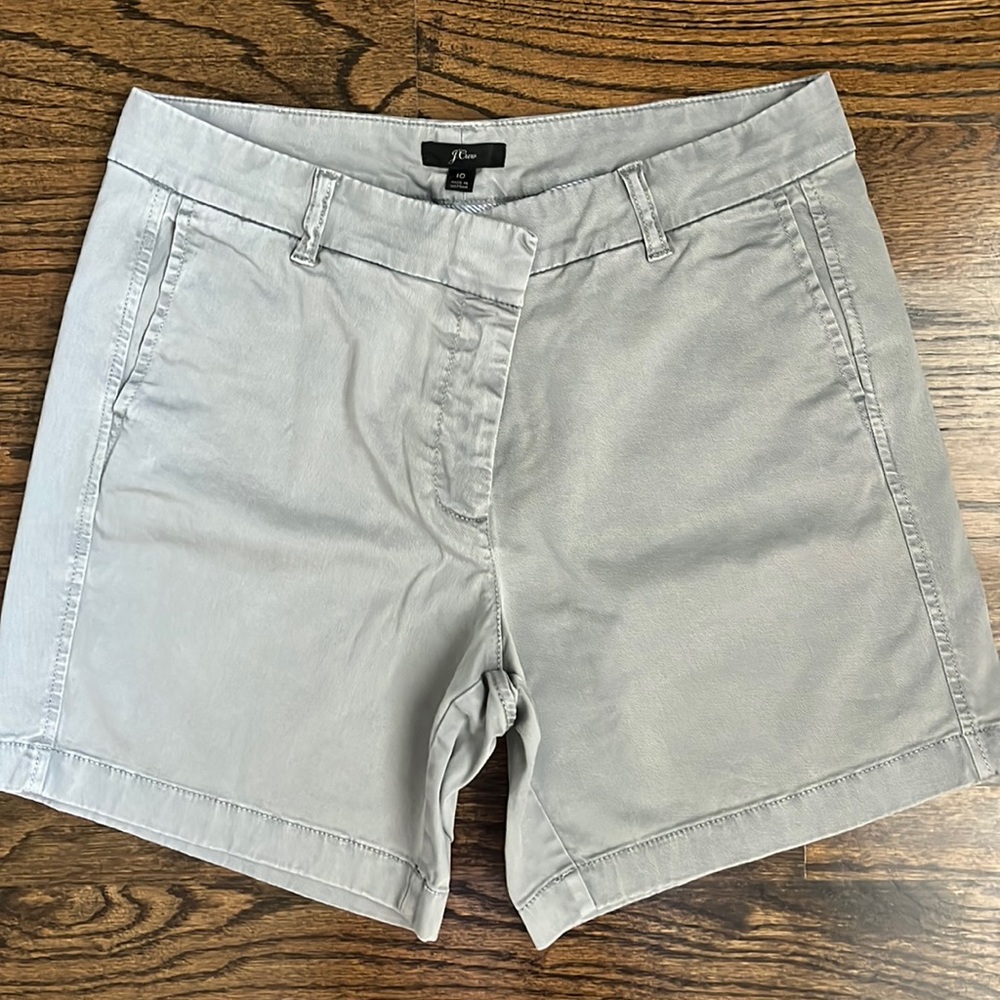JCrew Gray Chino Shorts - size 10
